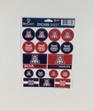 Arizona Wildcats Vinyl Sticker Sheet 17 Decals 5x7