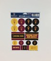 Arizona State Sun Devils Vinyl Sticker Sheet 17 De