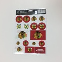 Chicago Blackhawks Vinyl Sticker Sheet 17 Decals 5