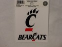 Cincinnati Bearcats Static Cling Window Decal Free