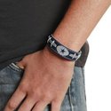 Dallas Cowboys Leather Football Bracelet NEW! NFL 