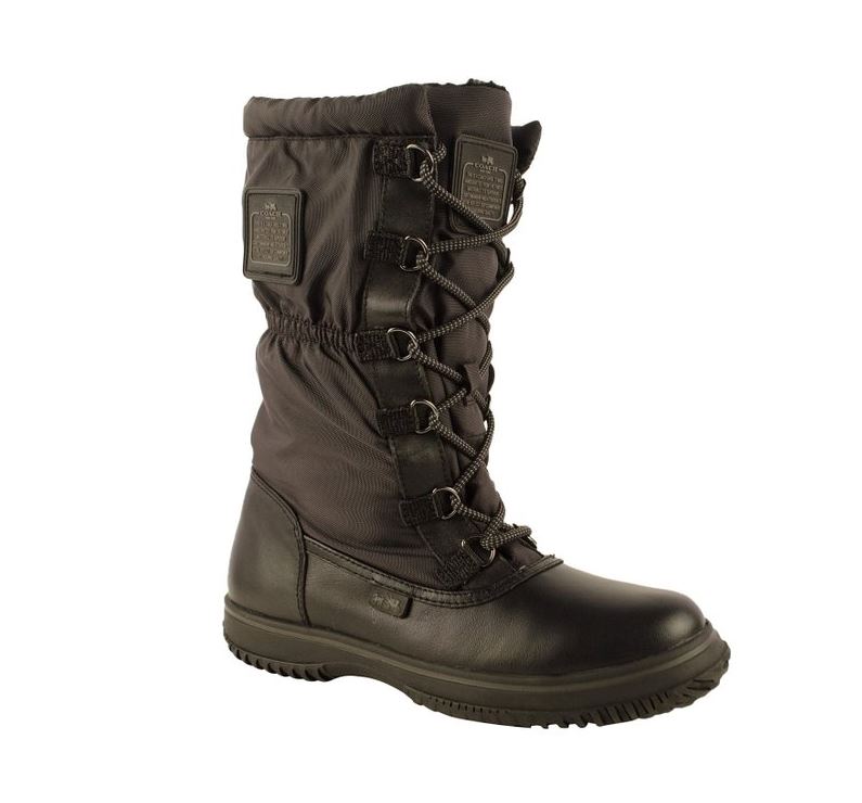 coach hedy lace up boots