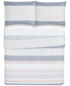 Grace 2-Pc. Reversible Stripe Multi Twin