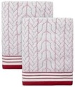 Chateau Royale Lasdon Bath Tow Red Towel Set