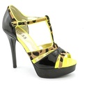 Guess Women's Korrinee Platform Sandal Black Multi