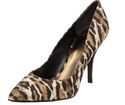 Guess Women's Lava Pump Natural Multi Satin 8M New