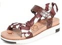 Sam Edelman womens Ashie Sandal Brown/Brown Multi 