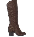 American Rag Womens Emilee Faux Leather Knee-High