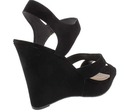 American Rag Rochelle Platform Wedge Sandals Black