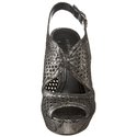 BCBGirls Women's Shoes Alana Sandal,Pewter New Peb