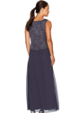 Alex Evenings Women's Jacquard Long Dress-14W