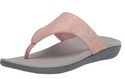 Clarks Women's Brio Vibe Sandal, Rose Gold Snake S