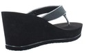 Guess Women's sarraly Wedge Sandal, Black, 10 M US