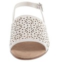 Easy Street womens Trudy Sandal White ,8 US wide