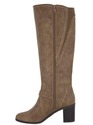 Easy Street Women's Format Boot, Taupe - 10