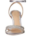 Jewel Badgley Mischka Women's SPARKLE Sandal, Silv