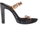 Steve Madden Women's Glassy Heeled Sandal, Leopard