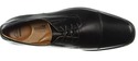 Clarks mens Tilden Cap Oxford, Black Leather, 9 E 