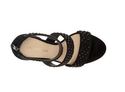 Via Spiga Women's Angela Sandal (Black, 8.5)