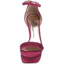 bebe Women's Banan II Platform Sandal,Raspberry Su