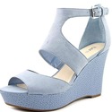 Bar III Sophie Women's Wedge 7 M, Blue