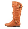 Rampage Basking Womens Size 7.5 Brown Faux Leather