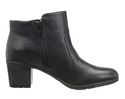 Easy Spirit Women's Billian Boot, Black Leather, 5