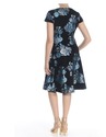 Alfani Black Floral Dress SZ 14