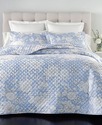 Charter Club Damask Quilted Printed Cotton Euro Sh