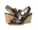 Calvin Klein Women's Brandie Wedge Sandal, Black, 