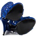 Steve Madden Women's Shoes Bratt Bootie Blue 5.5 M