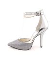 Michael Kors Brena Ankle Strap Womens Size 9.5 Sil