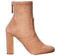 Steve Madden Women's Brisk Ankle Bootie, Camel, 7.
