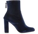Steve Madden Women's Brisk-v Ankle Bootie, Navy Ve