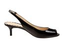 Enzo Angiolini Women's Broughan Open-Toe Pump,Blac