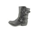 American Rag Cale Strapped Moto Booties Black 6.5m