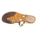 Rachel Roy Calixta Womens Size 6.5 Brown Thongs Sa