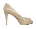 Nine West Women's Shoe Camya Peep-Toe Pump 8.5 Nat
