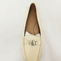 Ralph Lauren Carley Eggshell Loafer 8M