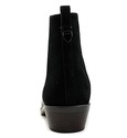 Coach Carmen Women Round Toe Suede Black Ankle Boo