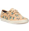 Keds Women's Floral Tan Champion Canvas Sneaker  S