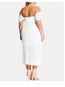 City Chic Plus Size Off-The-Shoulder Dress 16