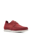 Clarks ShacreLite Low Oxford, Brick Red, 9.5 Mediu