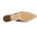 MICHAEL Michael Kors Women's Claudia Flat Natural 