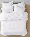 Clean Spaces 7-Pc. Queen Comforter Set - White