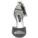 Nina Women's Corvala Sandal,Gunmetal,5.5 M US 