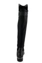 Clavin Klein Cyra Cow Silk/Neoprene Black Knee-Hig