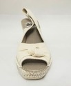 Vidorreta Women's Darla Slingback Wedge (8.5, Whit