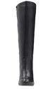 Anne Klein Women's Delray Leather Riding Boot, Bla