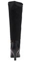 Anne Klein Women's Delray Leather Riding Boot, Bla